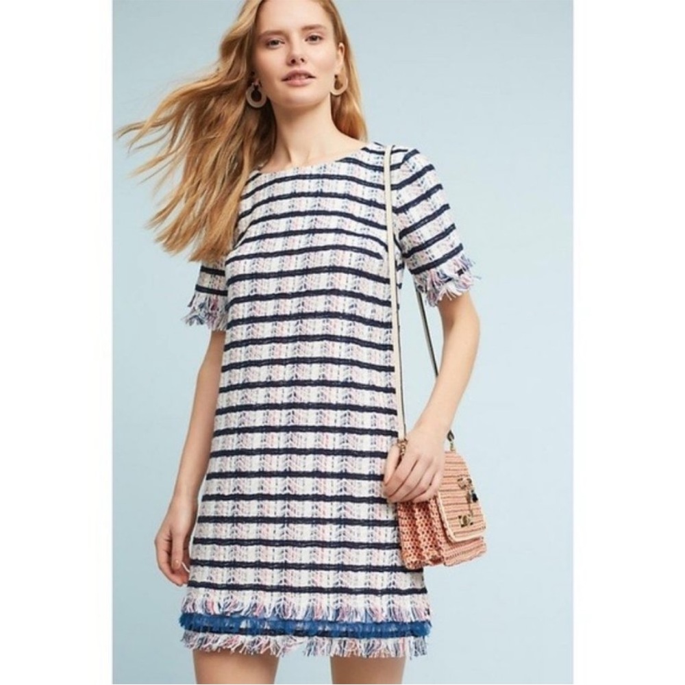 Holding Horses Anthro Miette Textured Tunic Dress • Size 6
